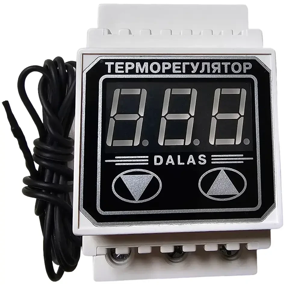 Терморегулятор з термодатчиком Dalas TRD-40A(M) DIN-рейка