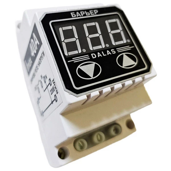 Реле напруги Dalas RND-40A DIN-рейка